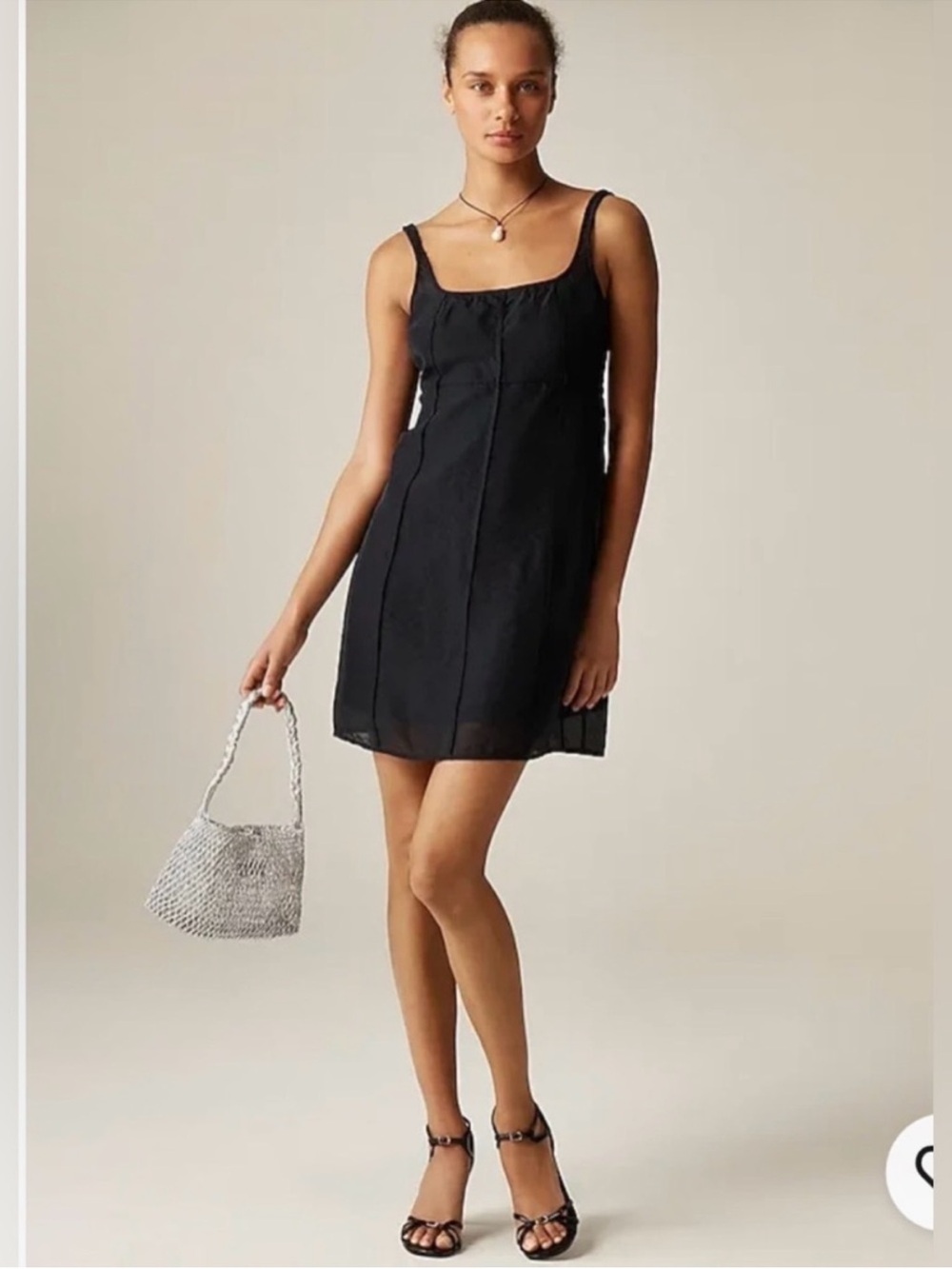 J.Crew Collection Organza Mini Dress